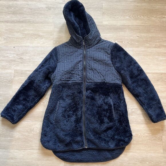 UGG Makayla Nylon Sherpa Jacket-Size S - Picture 2 of 12